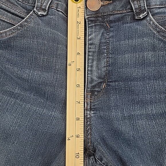 Democracy 'Ab'solution Womens Jeans Size 12 Tapered Leg Stretch Waist 34x30 - Picture 9 of 12